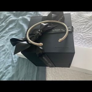 David Yurman Classic Cable w/ 18 carat gold.